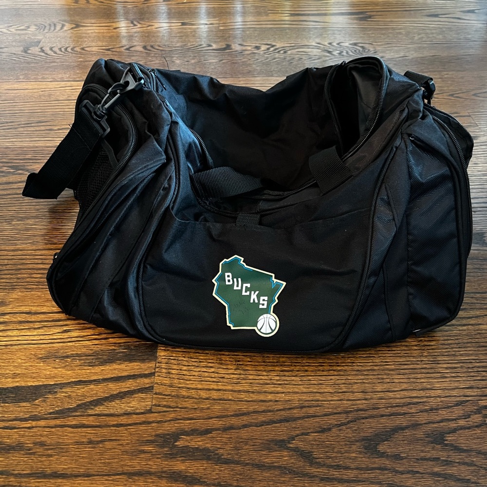 Milwaukee Bucks Duffle Bag - Like New